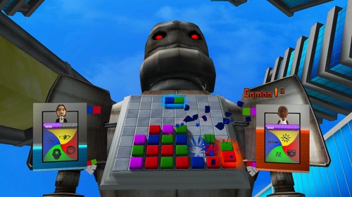 画像ギャラリー No.002のサムネイル画像 / Tendi，Xbox 360用ソフト「Trilinea ReAct」をXbox LIVE インディーズ ゲームで配信中。対戦プレイに主眼を置いたアクションパズル