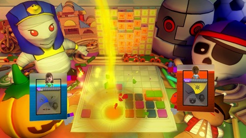 画像ギャラリー No.003のサムネイル画像 / Tendi，Xbox 360用ソフト「Trilinea ReAct」をXbox LIVE インディーズ ゲームで配信中。対戦プレイに主眼を置いたアクションパズル