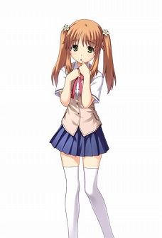 画像ギャラリー No.002のサムネイル画像 / 「さかあがりハリケーン Portable」，ヒロイン紹介ムービー「グリグラ情報局」第4回はおっちょこちょいなマスコットキャラ大澤 柚にフォーカスするでじゅ 