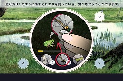 画像ギャラリー No.004のサムネイル画像 / GhM初のiPhone用ゲーム「FROG MINUTES」には，単純ながらも遊び続けたくなる魅力が満載