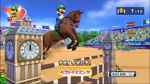 画像ギャラリー No.002のサムネイル画像 / Wii版「マリオ＆ソニック AT ロンドンオリンピックTM」が12月8日に発売。マリオとソニックがオリンピック正式種目や「ドリーム競技」に挑む