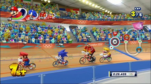 画像ギャラリー No.004のサムネイル画像 / Wii版「マリオ＆ソニック AT ロンドンオリンピックTM」が12月8日に発売。マリオとソニックがオリンピック正式種目や「ドリーム競技」に挑む