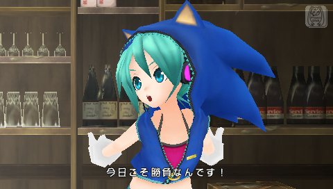 画像ギャラリー No.027のサムネイル画像 / 「初音ミク -Project DIVA- Ver2.5（仮）」，ソニックスタイルやレーシングミクなど，新コラボモジュールで歌って踊るボーカロイド達のスクリーンショットが公開