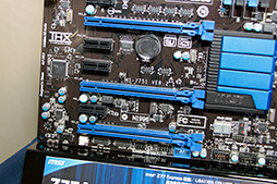 画像ギャラリー No.004のサムネイル画像 / MSI，「Ivy Bridge」対応のZ77搭載マザーなど7モデルを発表。従来の機能を継承しつつ，細かい部分を強化
