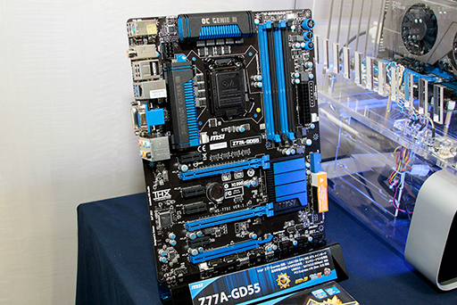 画像ギャラリー No.005のサムネイル画像 / MSI，「Ivy Bridge」対応のZ77搭載マザーなど7モデルを発表。従来の機能を継承しつつ，細かい部分を強化