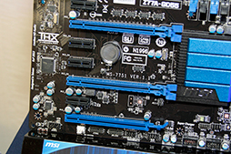 画像ギャラリー No.007のサムネイル画像 / MSI，「Ivy Bridge」対応のZ77搭載マザーなど7モデルを発表。従来の機能を継承しつつ，細かい部分を強化