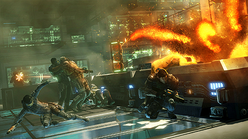 画像ギャラリー No.003のサムネイル画像 / EAの新作「FUSE」をEA Asia Showcase 2012でプレイ。異色の特殊能力を使いこなして，仲間達と戦い抜け