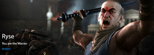 画像ギャラリー No.002のサムネイル画像 / Crytekの新作「Ryse」は，Xbox One専用タイトルであることが明らかに。新型Kinectを駆使したゲームシステムを予定