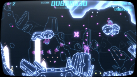 画像ギャラリー No.003のサムネイル画像 / 横スクSTG「PixelJunk: SideScroller」の配信が本日開始