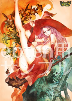 画像ギャラリー No.001のサムネイル画像 / 「ドラゴンズクラウン」ヴァニラウェアの描き下ろしイラストを使った店舗別特典のデザイン6種が公開に