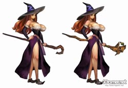 画像ギャラリー No.030のサムネイル画像 / 「ドラゴンズクラウン」，依頼の受注から達成までの概要などを紹介。描き下ろしイラスト「トレジャーアート」全50種のコンプリートを目指そう