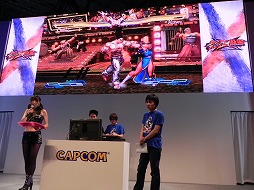 画像ギャラリー No.012のサムネイル画像 / ［TGS 2012］ときどvs.ふ〜どのガチ対戦が実現した，「STREET FIGHTER X 鉄拳」ステージイベント