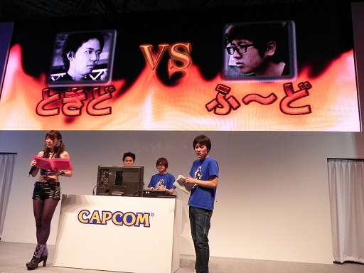 画像ギャラリー No.016のサムネイル画像 / ［TGS 2012］ときどvs.ふ〜どのガチ対戦が実現した，「STREET FIGHTER X 鉄拳」ステージイベント