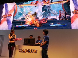 画像ギャラリー No.019のサムネイル画像 / ［TGS 2012］ときどvs.ふ〜どのガチ対戦が実現した，「STREET FIGHTER X 鉄拳」ステージイベント