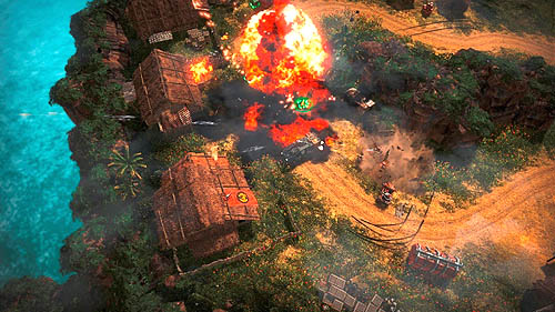 画像ギャラリー No.009のサムネイル画像 / セガ，「爆烈軍団レネゲード」を2011年秋にリリース。Avalanche Studiosが開発する，ド派手なビークルアクションとは