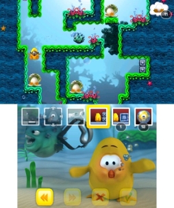 画像ギャラリー No.002のサムネイル画像 / アイテムを駆使してタマゴを集めるパズルアクション「TOKI TORI 3D」が配信中