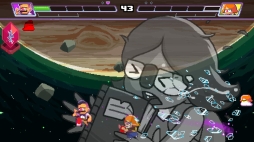 画像ギャラリー No.007のサムネイル画像 / エアホッケー風格闘アクション「Ultra Space Battle Brawl」,Switch向けで配信開始