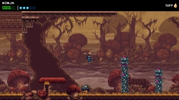 画像ギャラリー No.003のサムネイル画像 / Nintendo Switch版「The Messenger」が本日配信。8bitと16bitの世界を行き来する2D忍者アクションゲーム