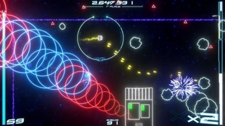 画像ギャラリー No.001のサムネイル画像 / アクションシューティング「Debris Infinity」のSwitch版が3月14日に配信。3つのモードが用意され，2人での協力や対戦が楽しめる