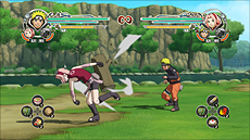 画像ギャラリー No.004のサムネイル画像 / 「NARUTO−ナルト− 疾風伝　ナルティメットストームジェネレーション」のバトルシステムが公開に。今作に収録される新作アニメは65分以上