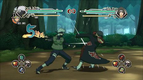 画像ギャラリー No.022のサムネイル画像 / 「NARUTO−ナルト− 疾風伝　ナルティメットストームジェネレーション」のバトルシステムが公開に。今作に収録される新作アニメは65分以上