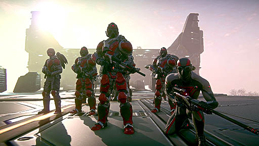 画像ギャラリー No.003のサムネイル画像 / 正式サービス開始が迫る「PlanetSide 2」の最新トレイラーが公開。強力な戦闘集団，Black Widow Companyの戦いぶりをチェック