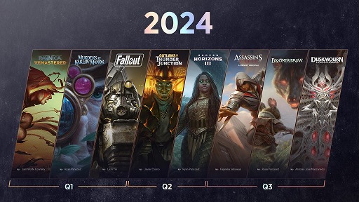 画像ギャラリー No.004のサムネイル画像 / 「MtG」，「Fallout」や「アサシン クリード」とのコラボ製品を2024年リリース。Falloutは統率者デッキ，アサクリはブースターとして登場