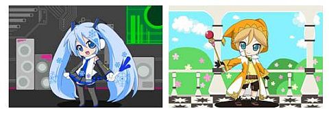 画像ギャラリー No.002のサムネイル画像 / 「初音ミク ボカロ×ライブ!」のAndroid対応版がMobageに登場