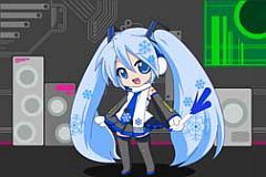 画像ギャラリー No.002のサムネイル画像 / Android向けに「初音ミク ボカロ×ライブ！」が登場。6種類のキャラが勢揃い