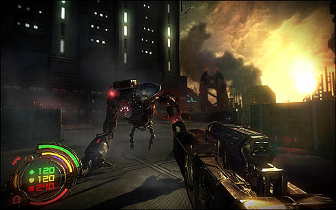 画像ギャラリー No.002のサムネイル画像 / 彗星のごとく現れたFPS「Hard Reset」の発売は2011年9月13日に決定。戦闘シーンを収めた最新スクリーンショットも入手