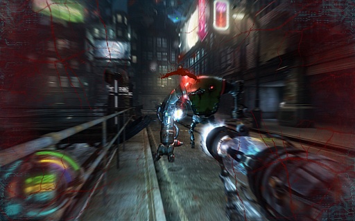 画像ギャラリー No.006のサムネイル画像 / ポーランド生まれのFPS「Hard Reset」のデモ版を4GamerにUp。機械生命体との終わりなき戦いを描く，ダークでシリアスなFPS