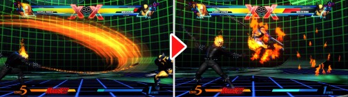 画像ギャラリー No.110のサムネイル画像 / 連載：今日から始める「ULTIMATE MARVEL VS. CAPCOM 3」。第3回はレッドアリーマー/ストライダー飛竜/ゴーストライダー/ホークアイを徹底攻略