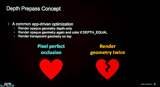 画像ギャラリー No.019のサムネイル画像 / スマホ向けゲームのグラフィックスを改善する「Tile Based Rendering」での新テクニックとは？ ArmのGPUアーキテクトが語る