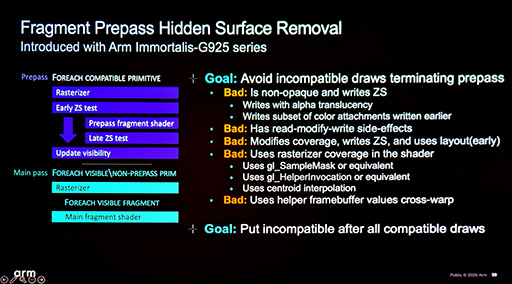 画像ギャラリー No.022のサムネイル画像 / スマホ向けゲームのグラフィックスを改善する「Tile Based Rendering」での新テクニックとは？ ArmのGPUアーキテクトが語る
