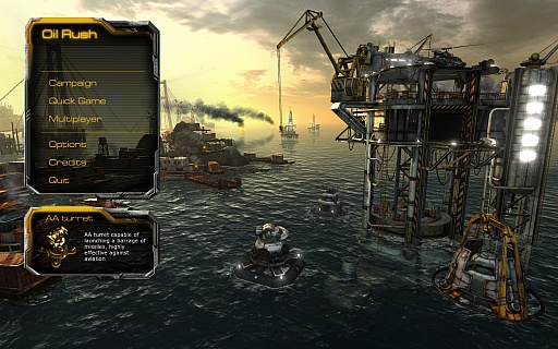 画像ギャラリー No.002のサムネイル画像 / ロシアのデベロッパが開発した海戦RTS「Oil Rush」を紹介する今週の「海外ゲーム四天王」。ああ，海はいいなあ。広くて大きいし