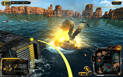 画像ギャラリー No.006のサムネイル画像 / ロシアのデベロッパが開発した海戦RTS「Oil Rush」を紹介する今週の「海外ゲーム四天王」。ああ，海はいいなあ。広くて大きいし