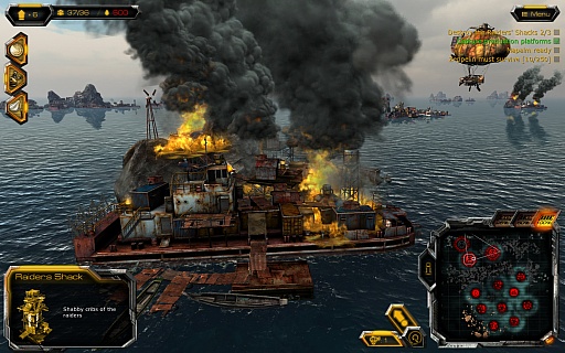 画像ギャラリー No.011のサムネイル画像 / ロシアのデベロッパが開発した海戦RTS「Oil Rush」を紹介する今週の「海外ゲーム四天王」。ああ，海はいいなあ。広くて大きいし