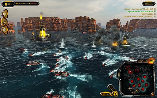 画像ギャラリー No.012のサムネイル画像 / ロシアのデベロッパが開発した海戦RTS「Oil Rush」を紹介する今週の「海外ゲーム四天王」。ああ，海はいいなあ。広くて大きいし