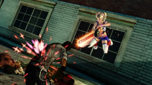 画像ギャラリー No.011のサムネイル画像 / ［TGS 2011］チアガールのジュリエットがゾンビを倒しまくる「LOLLIPOP CHAINSAW」を遊んできた。ガチャプレイでもOK，初心者でも気軽に楽しめるアクションゲームだ
