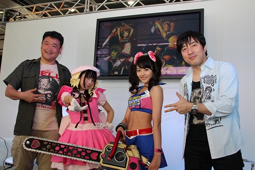 画像ギャラリー No.001のサムネイル画像 / 「LOLLIPOP CHAINSAW」の全国キャラバンがスタート。グラスホッパー・マニファクチュアの須田剛一氏が，その魅力を直々に紹介したスペシャルステージの模様をレポート 