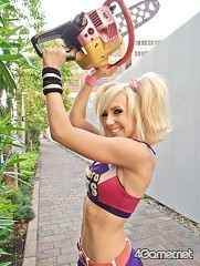 画像ギャラリー No.008のサムネイル画像 / 「LOLLIPOP CHAINSAW」のイメージガールに，秋葉原で会おう！　というPR活動が4Gamer編集部で行われた件につきまして 