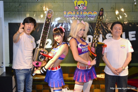 画像ギャラリー No.001のサムネイル画像 / 「LOLLIPOP CHAINSAW」全国体験キャラバンが秋葉原で開催。須田剛一氏にWジュリエット，安田善巳氏も出演したイベントをレポート