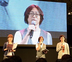 画像ギャラリー No.004のサムネイル画像 / 「二重契約も上等です」アニメ版キャストも登場し大いに盛り上がった，キャラホビ2011「魔法少女まどか☆マギカ ポータブル」トークショウレポート