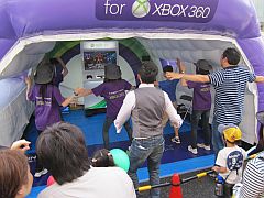 画像ギャラリー No.003のサムネイル画像 / 「Kinect スポーツ: シーズン 2」の体験ブースが9月11日，神宮球場に登場