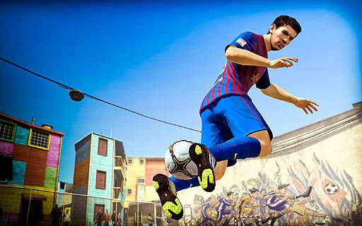 画像ギャラリー No.001のサムネイル画像 / サッカーゲーム「FIFA Street」に実装されるソーシャルネットワーク機能，“Street Network”の概要が明らかに