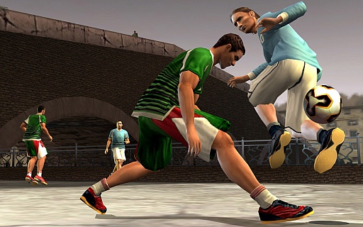 画像ギャラリー No.002のサムネイル画像 / サッカーゲーム「FIFA Street」に実装されるソーシャルネットワーク機能，“Street Network”の概要が明らかに