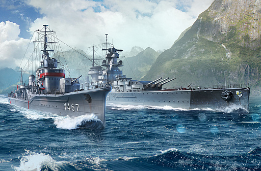 画像ギャラリー No.001のサムネイル画像 / 2017年，「World of Warships」はこうなる。台湾で開催されたイベントで，プロデューサーに話を聞いた
