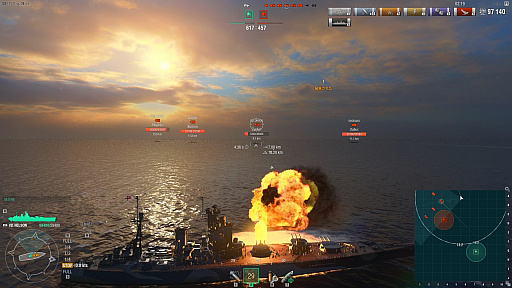 画像ギャラリー No.014のサムネイル画像 / 「World of Warships」×「アズールレーン」コラボで登場したNelson艦長をゲットしたので，その過程をレポート。ボイスを堪能する動画も