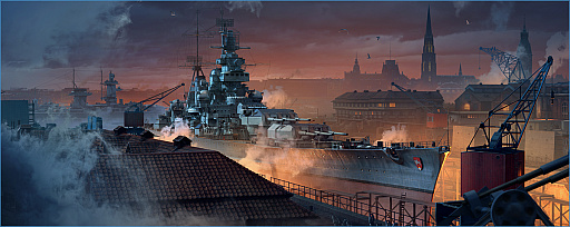 画像ギャラリー No.001のサムネイル画像 / 「World of Warships」，最新アップデートで「ハンブルグ造船所」が登場。ソ連巡洋艦ツリーには新たな艦艇が追加