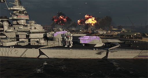 画像ギャラリー No.005のサムネイル画像 / 「World of Warships」と「トランスフォーマー」がコラボ。PC版，PS4とXbox One向けの“Legends”で本日から